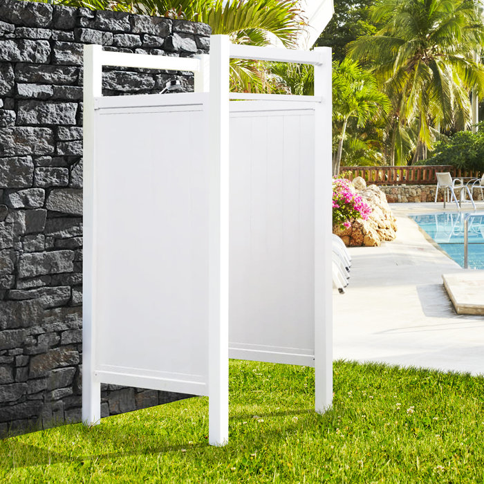 Azembla Outdoor Shower Enclosure Wayfair